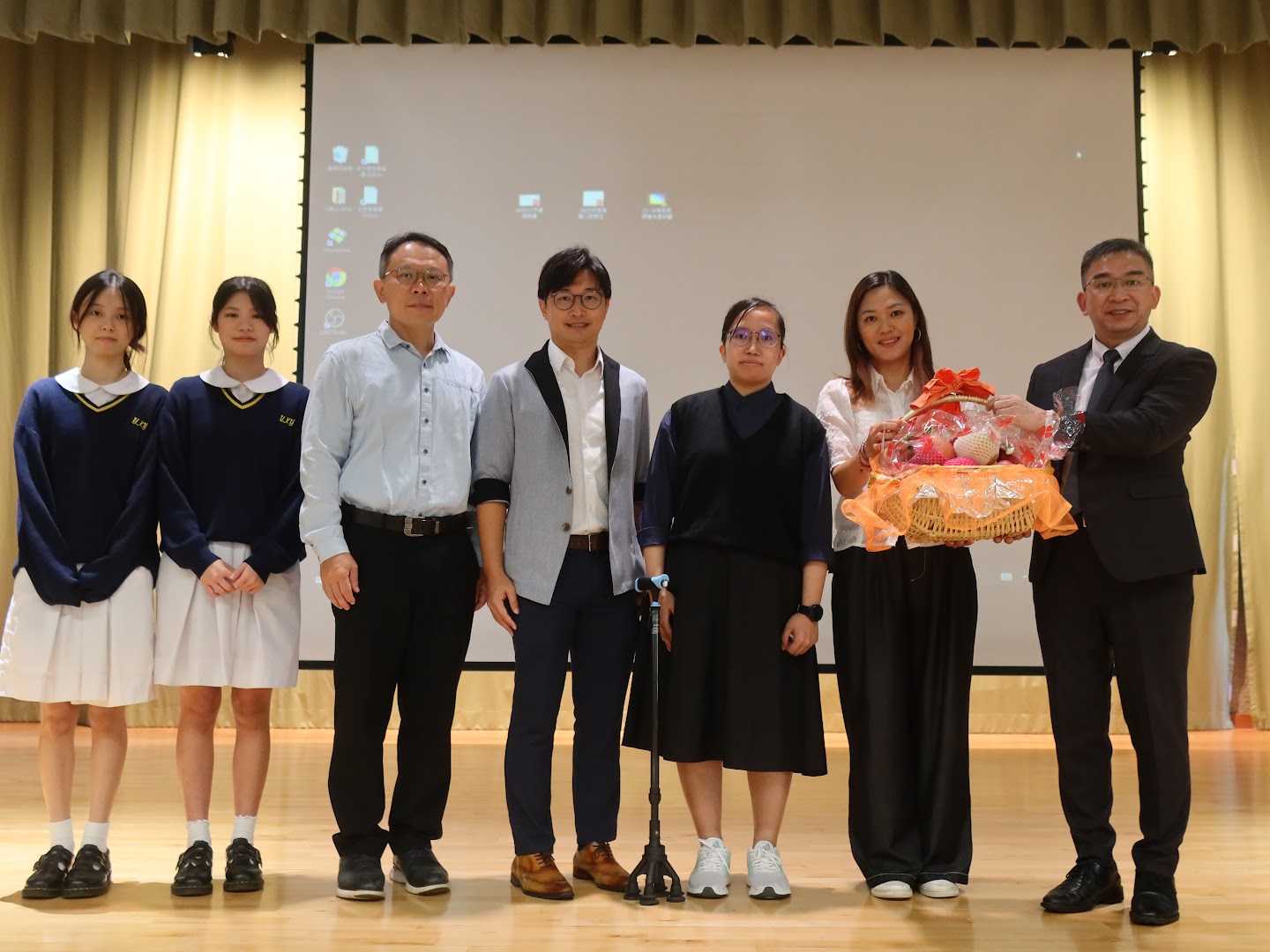 敬師日2024慶祝活動現場，師生歡聚一堂